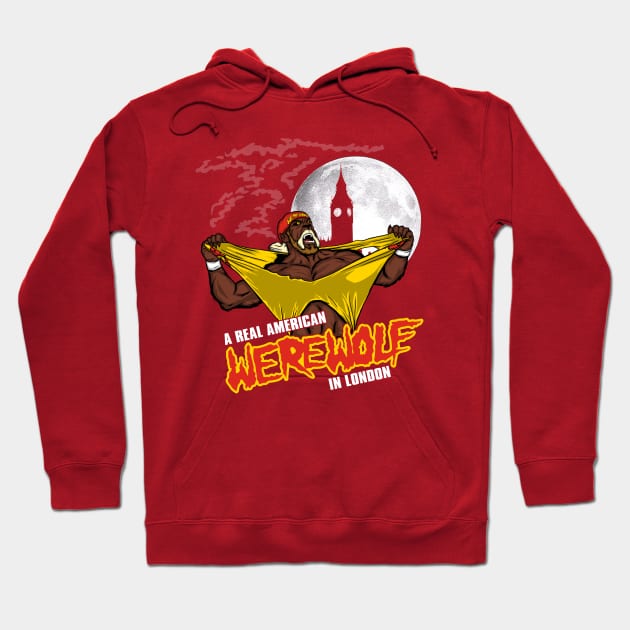 Real American Werewolf in London Hoodie by popnerd